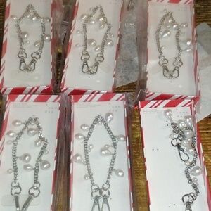 A‎ New Day  Wristlet Strap with Pearl Accents Bundle Of 6